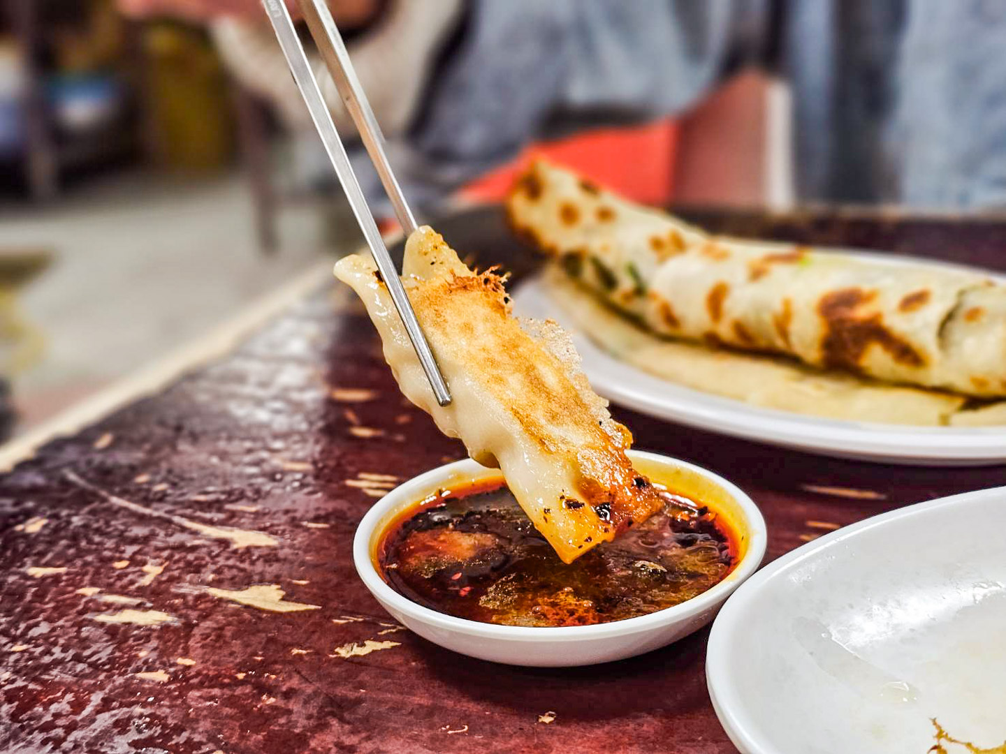 台北美食,頂好紫琳蒸餃館