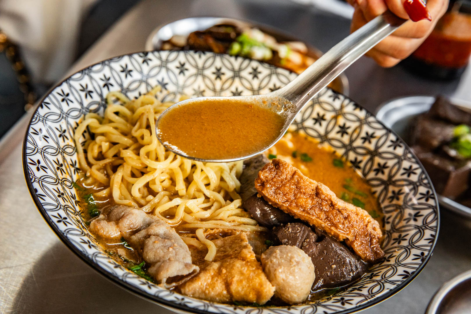 鹿港美食,吳廈門沙茶麵