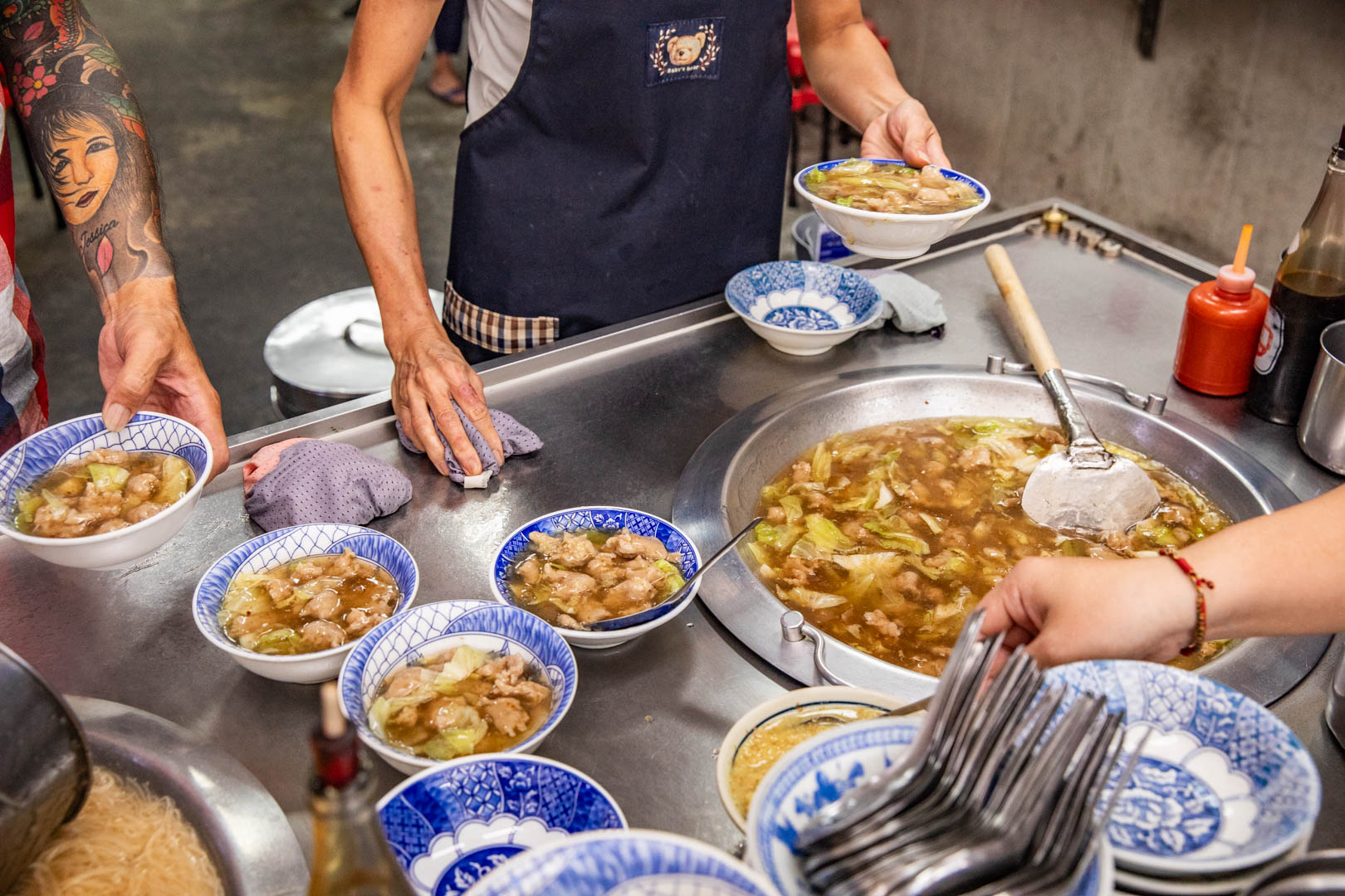 彰化美食,彰化肉羹,車路口肉羹