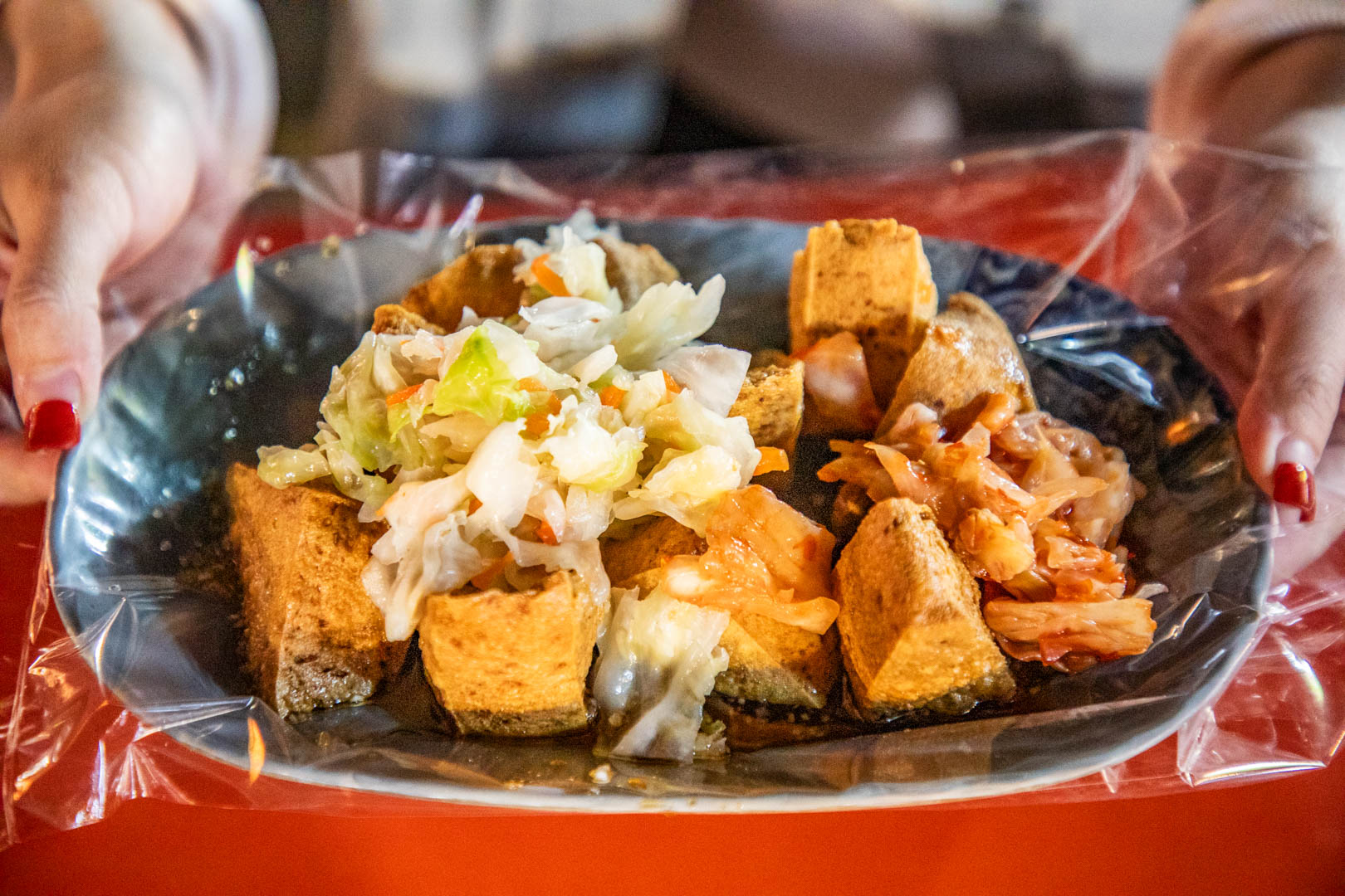 大東東夜市美食,台南美食,蔡家臭豆腐