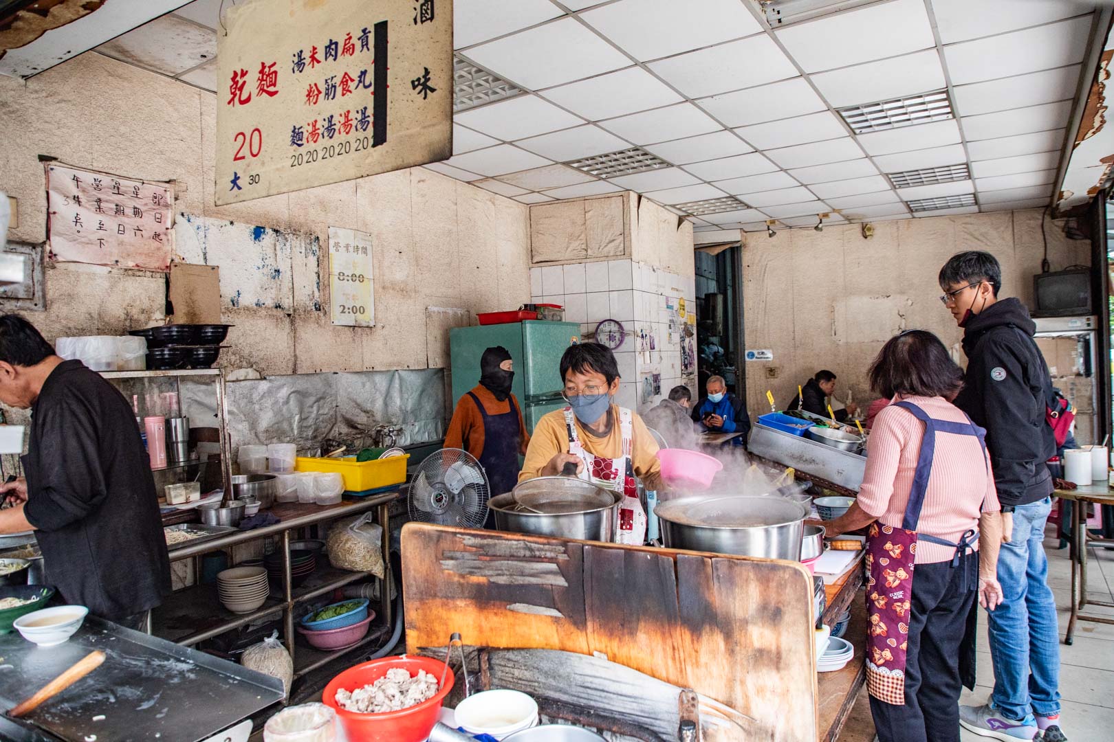 台南美食,台南小吃,台南乾麵,大溝乾麵,台南20元乾麵 @大手牽小手。玩樂趣