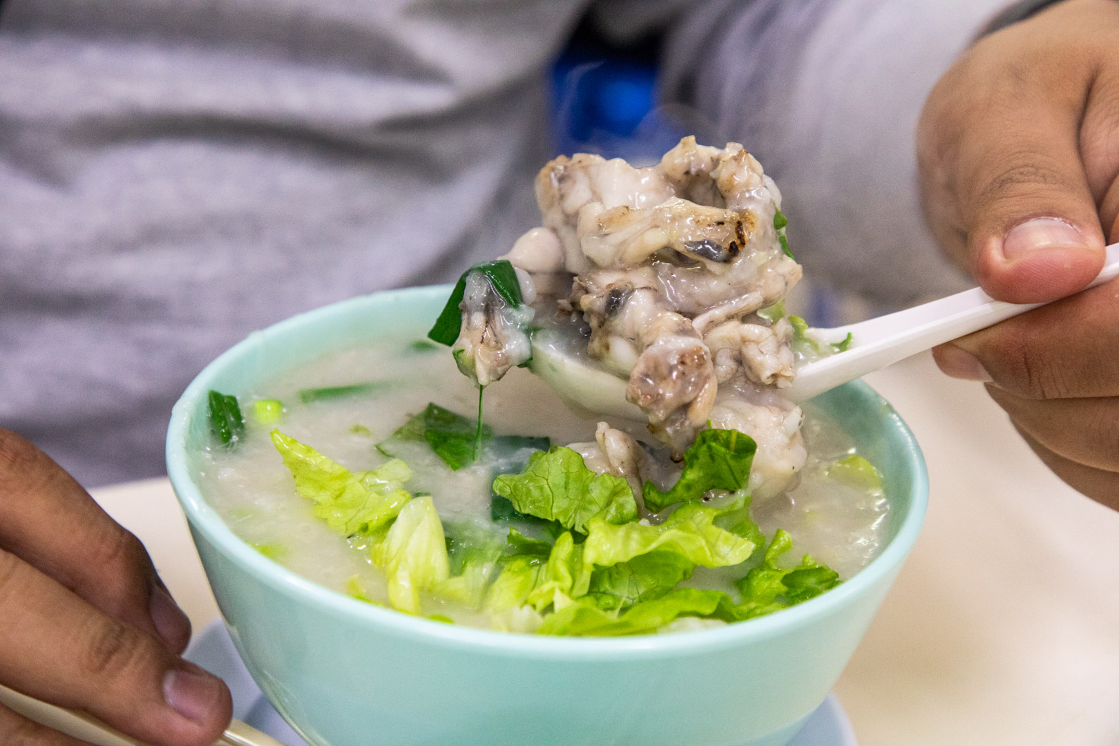 香港美食,香港生滾粥,新興棧食家