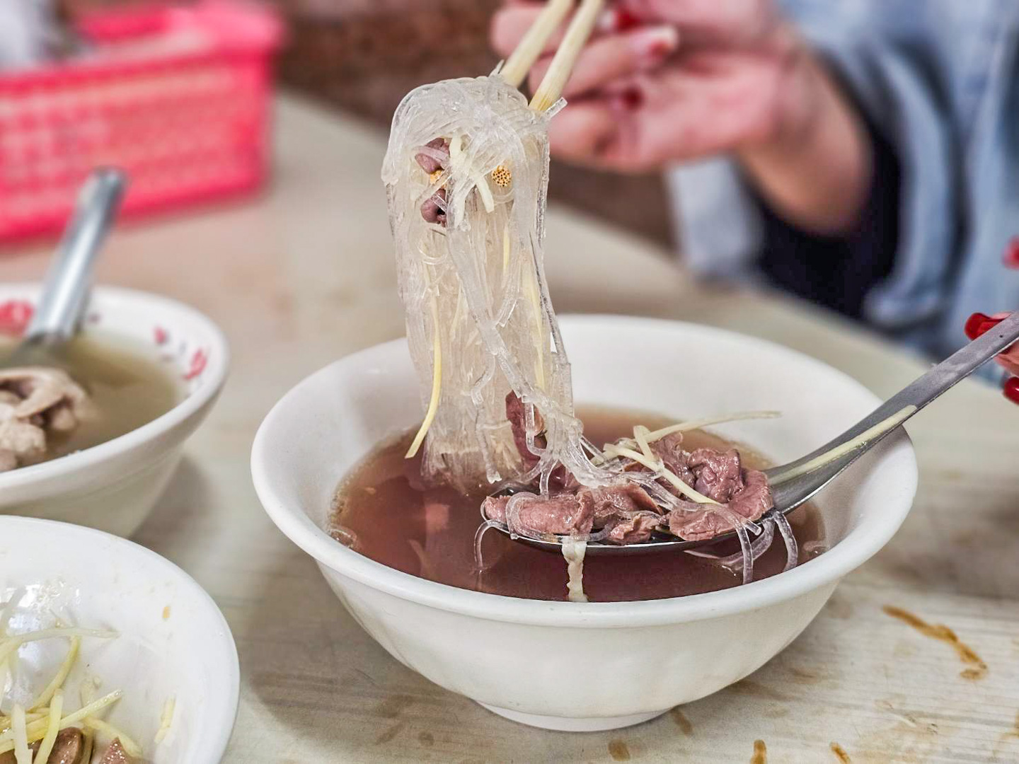 台南美食,阿文豬心冬粉