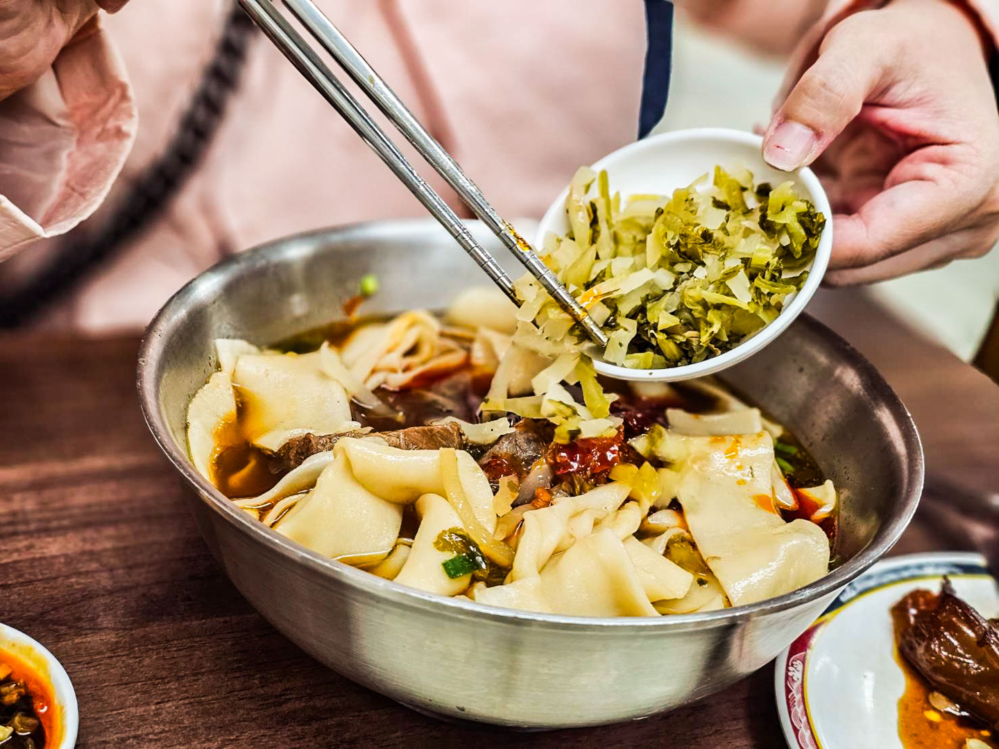 台北牛肉麵,老山東牛肉家常麵店