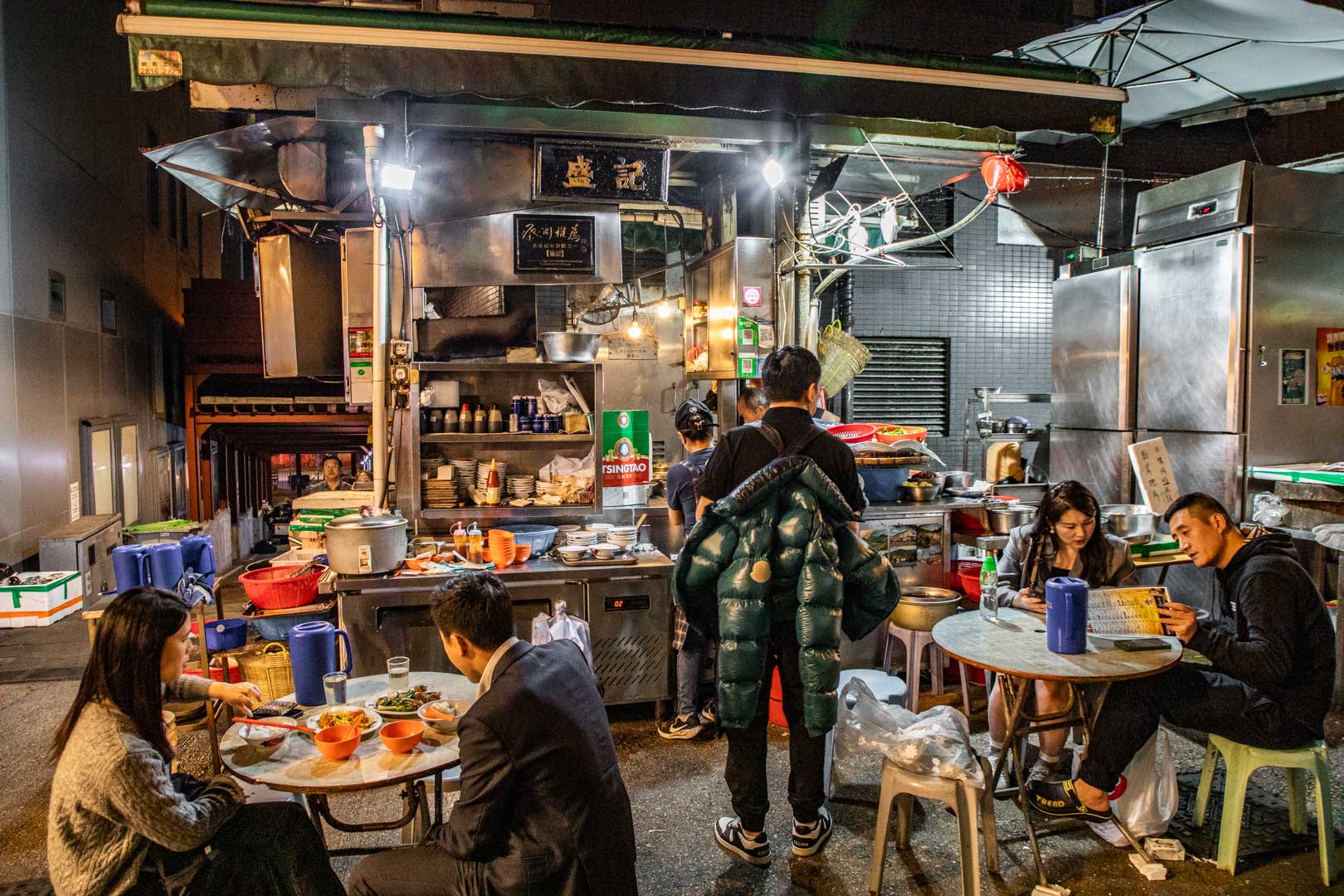 香港美食,香港大排檔,盛記大排檔