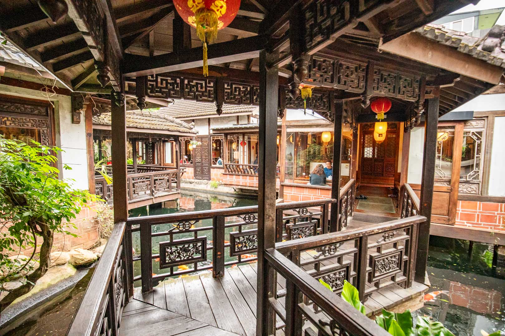 中壢景觀餐廳,中壢美食,友竹居茶藝館