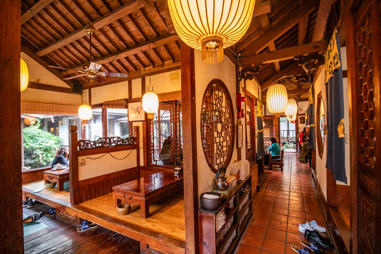 中壢景觀餐廳,中壢美食,友竹居茶藝館