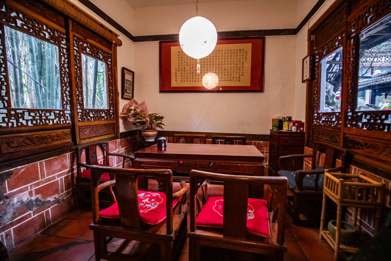 中壢景觀餐廳,中壢美食,友竹居茶藝館