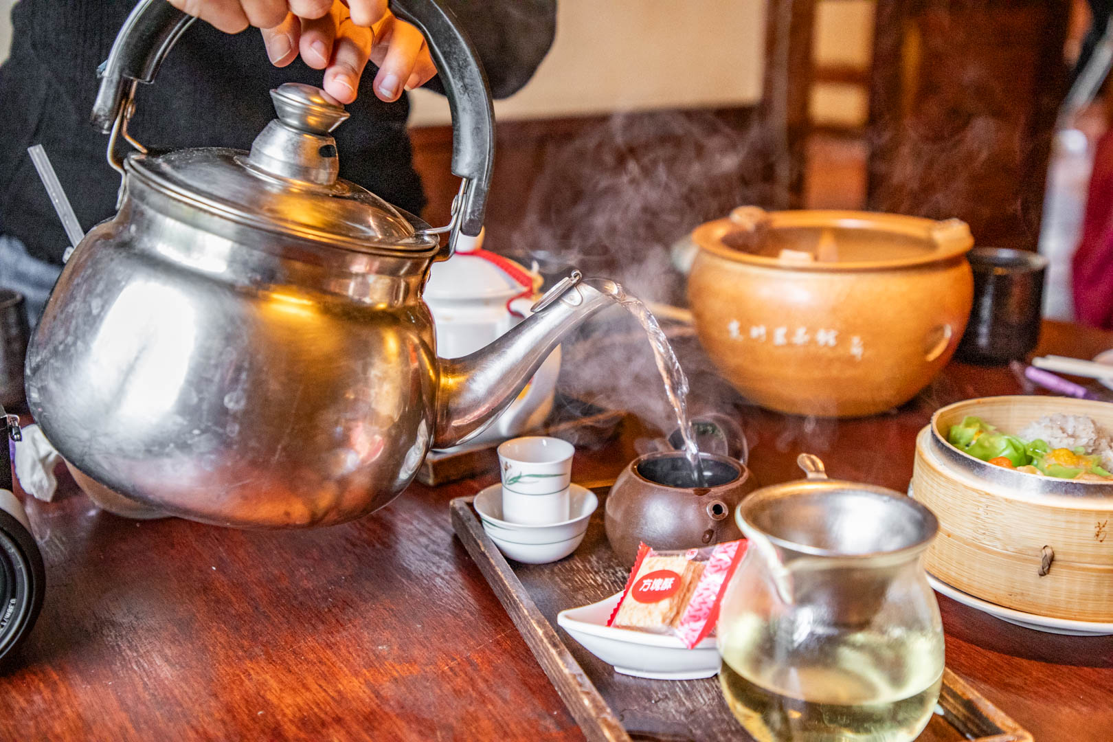 中壢景觀餐廳,中壢美食,友竹居茶藝館