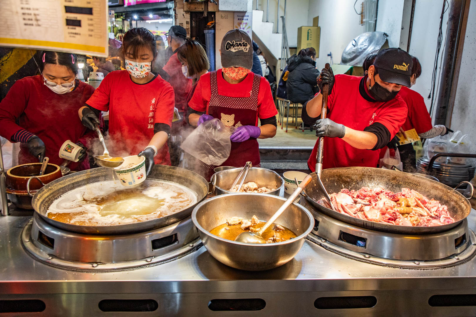 逢甲夜市美食,黃記麻油雞