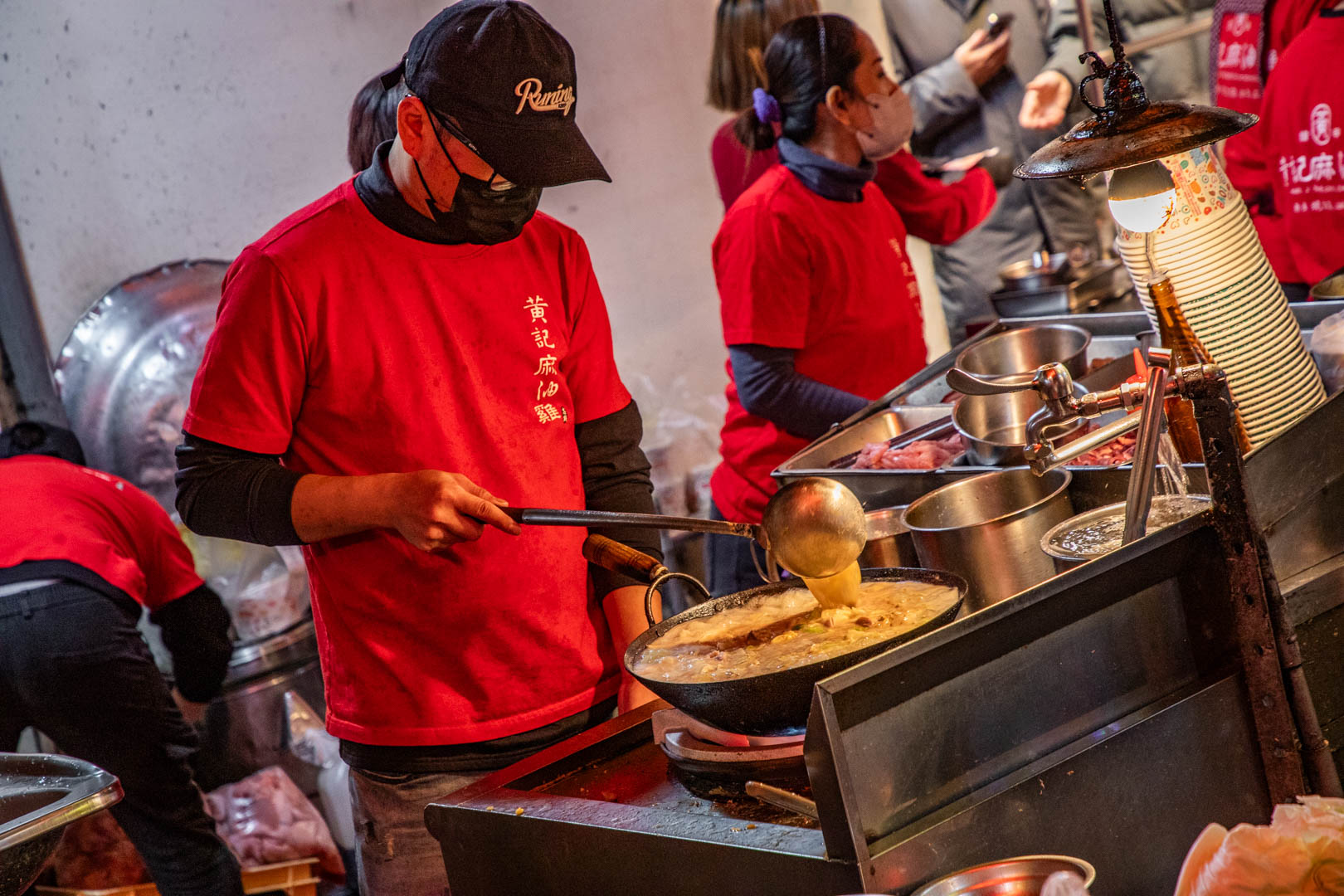 逢甲夜市美食,黃記麻油雞