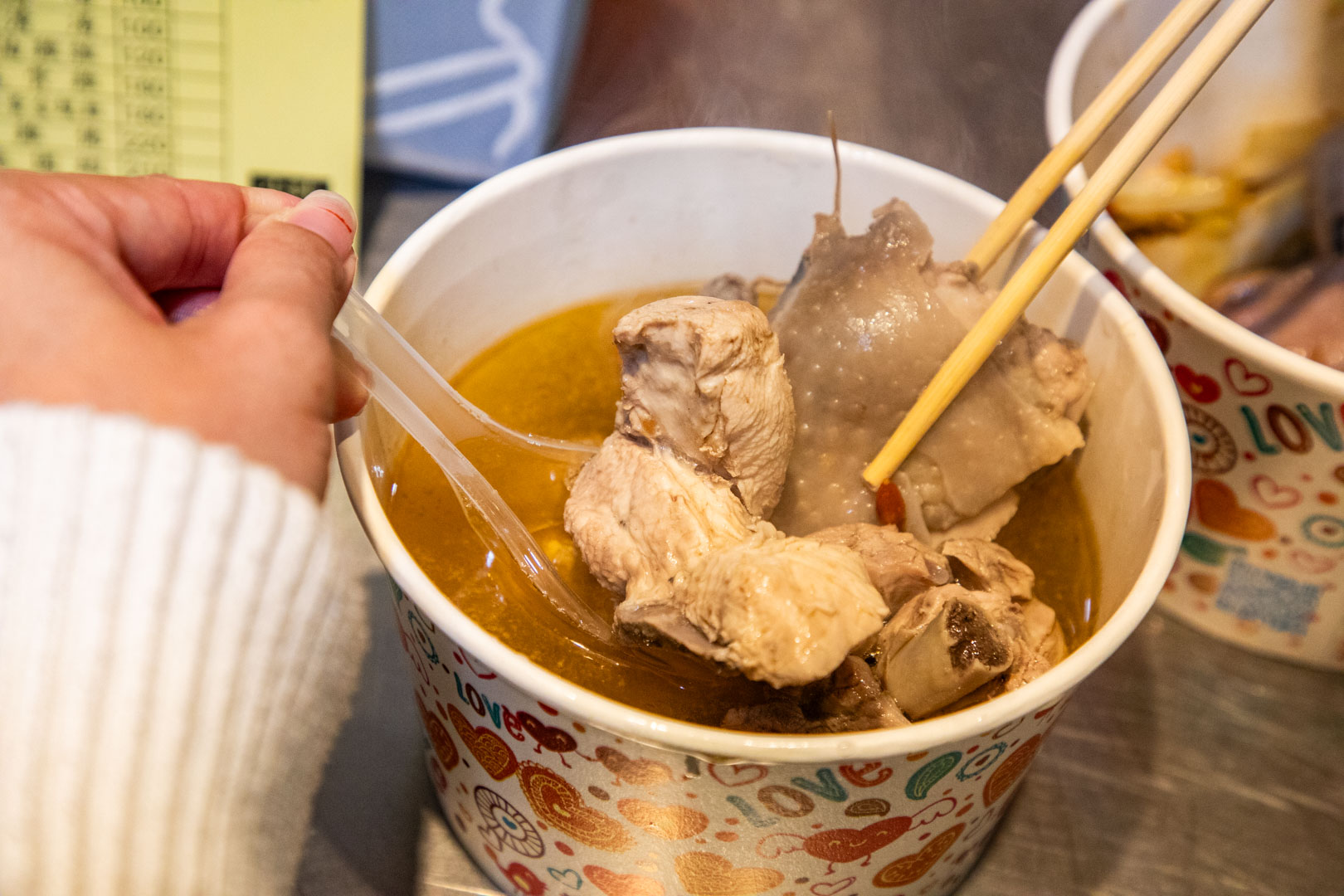 逢甲夜市美食,黃記麻油雞