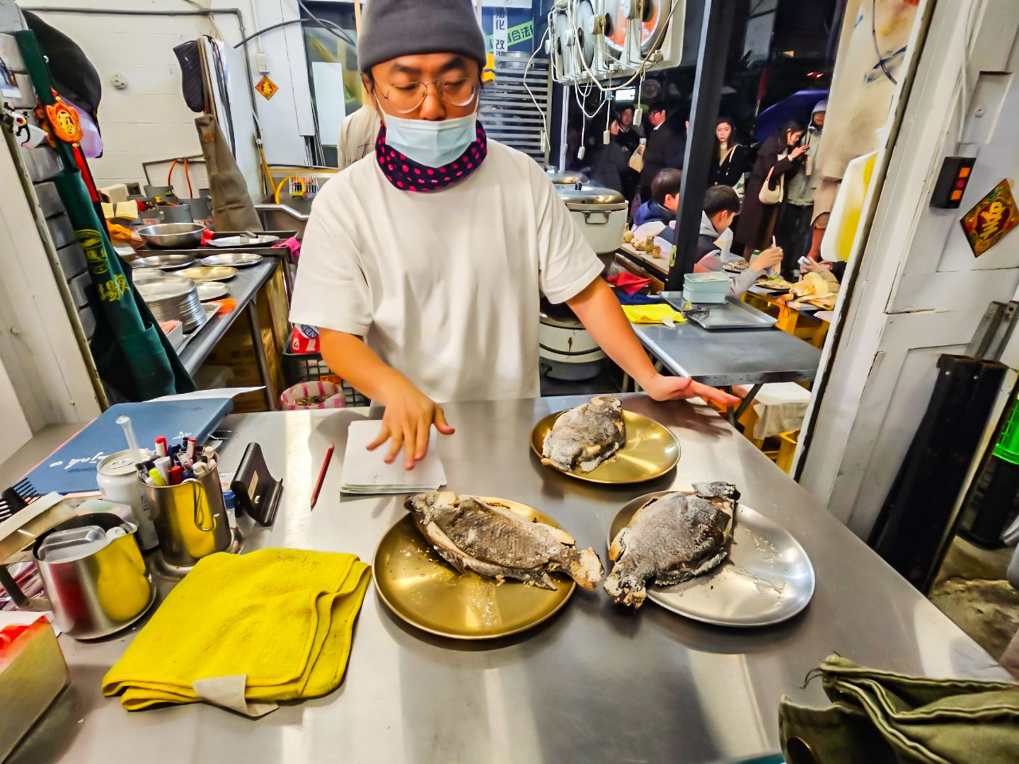 南機場夜市美食,海王烤魚