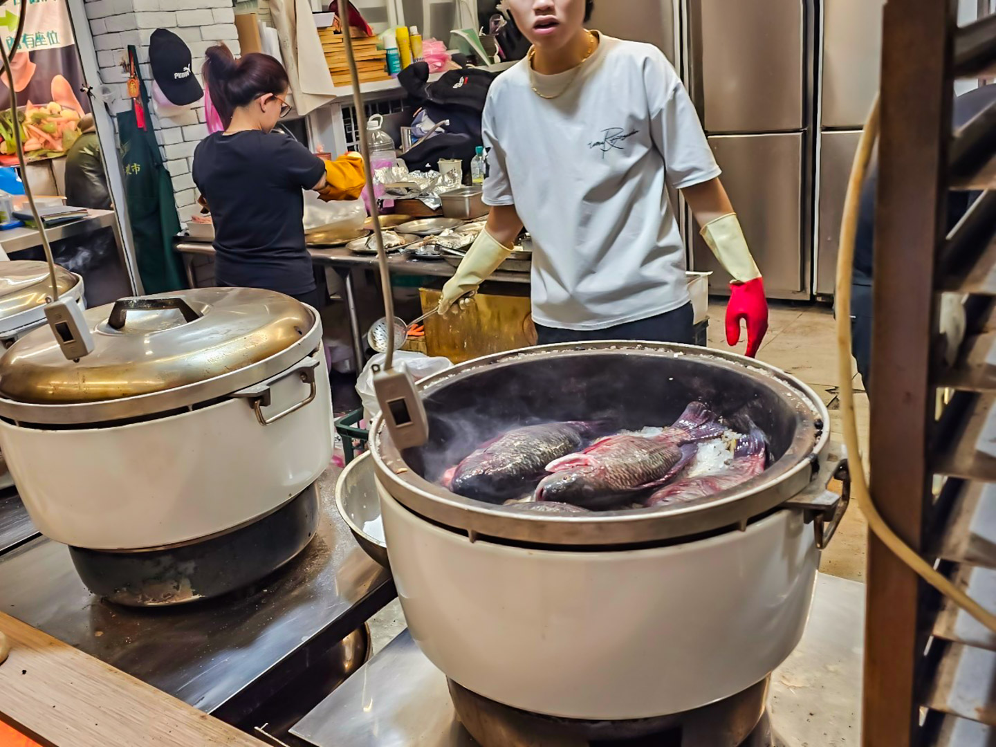 南機場夜市美食,海王烤魚