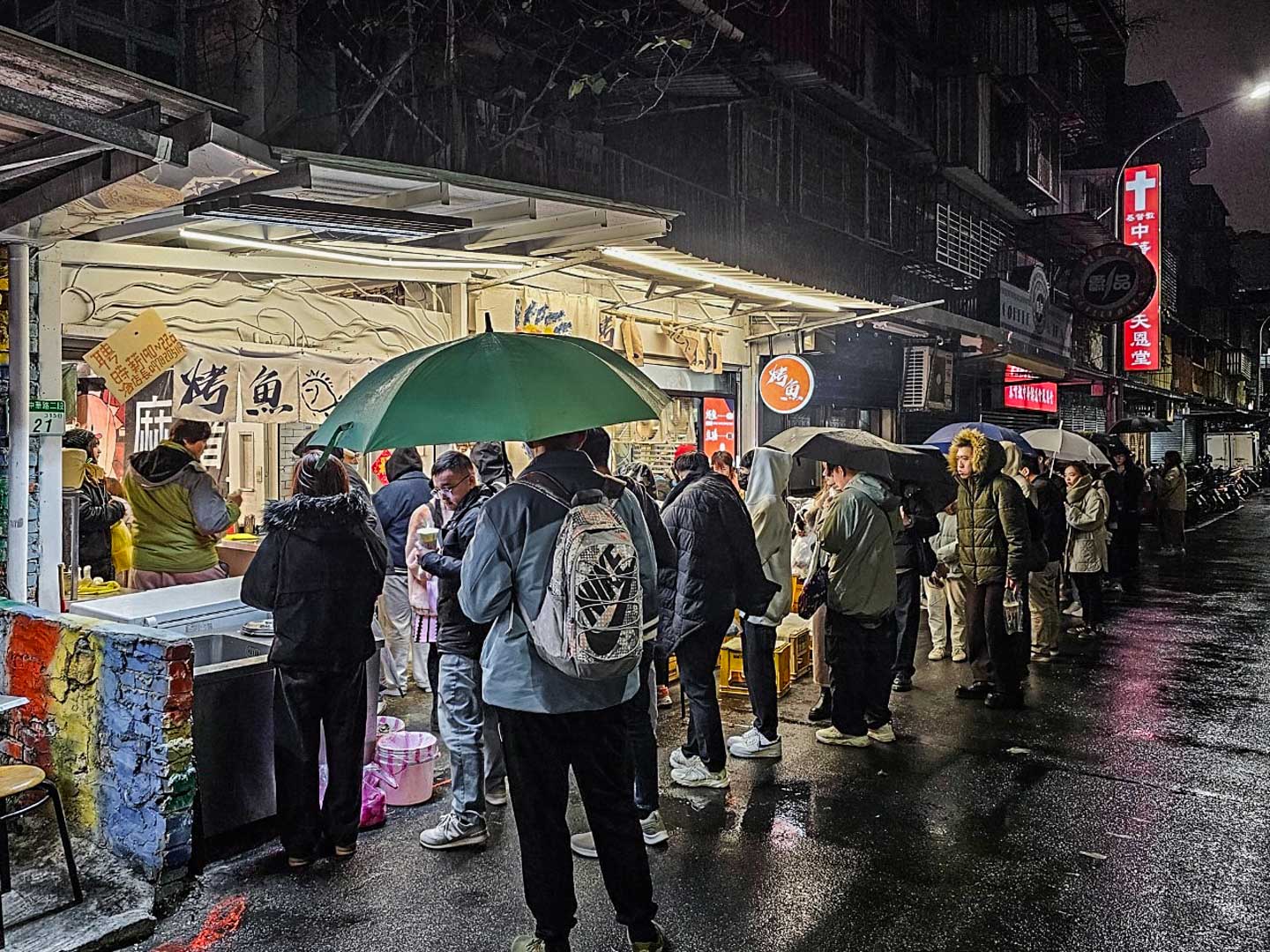 南機場夜市美食,海王烤魚
