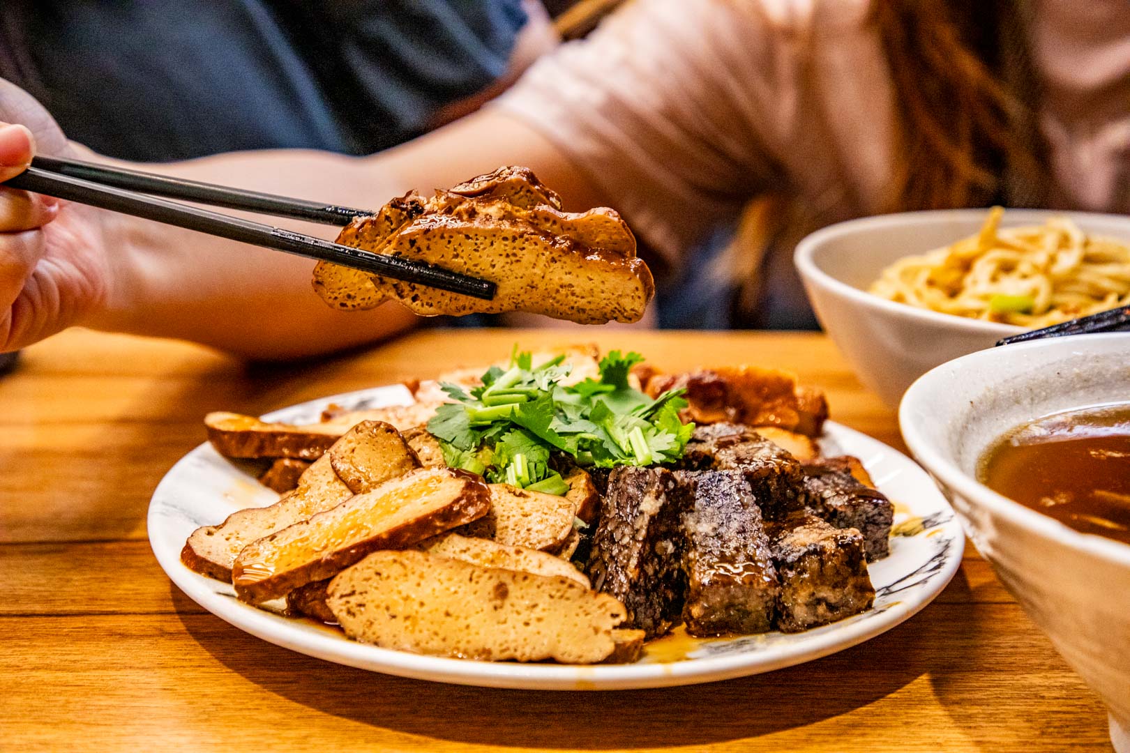 大溪美食,乾麵居