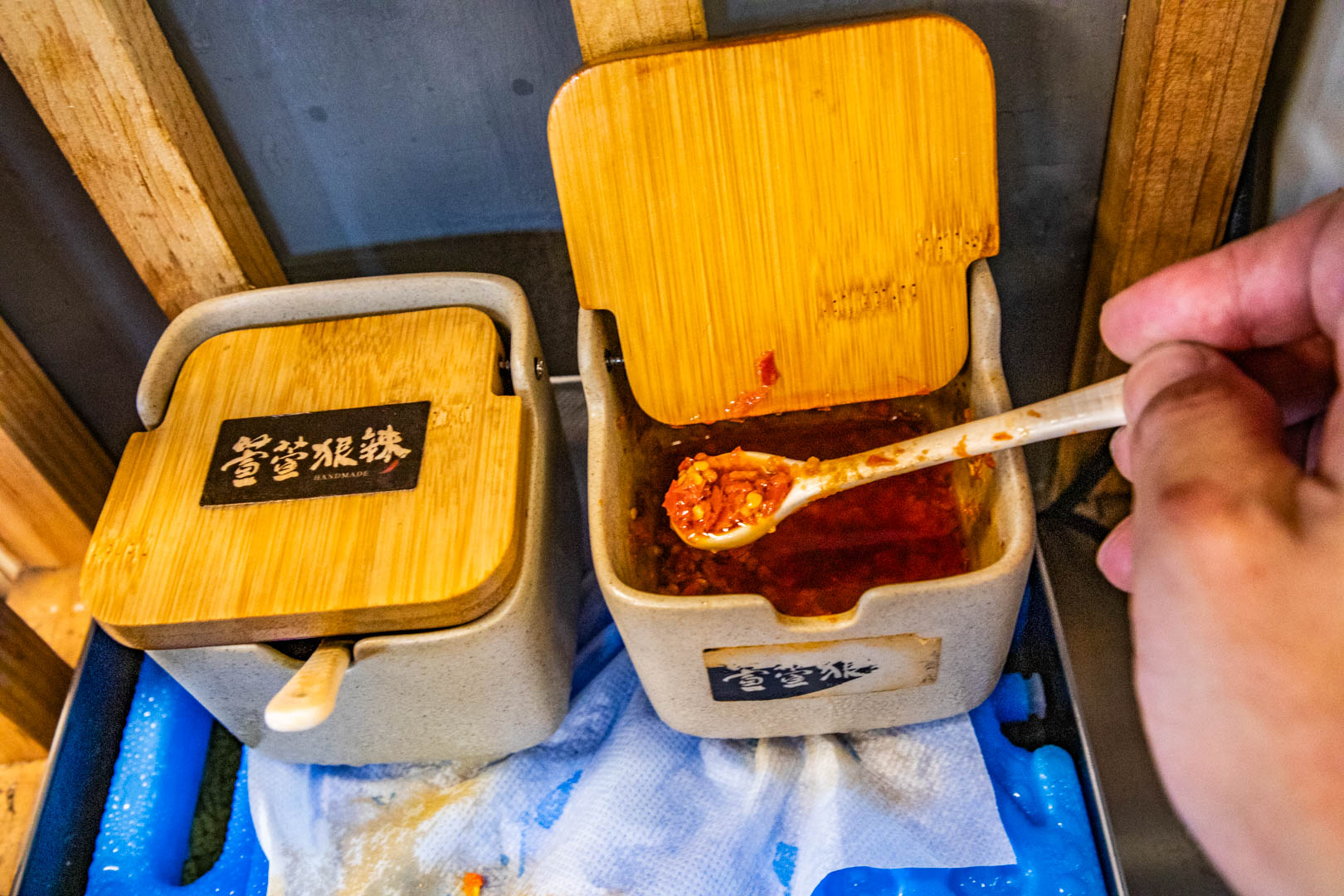 大溪美食,乾麵居