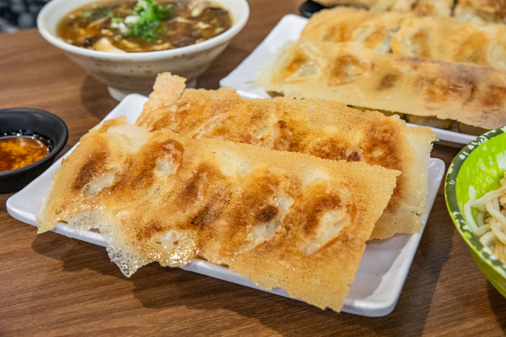 青埔美食,來甲餃子