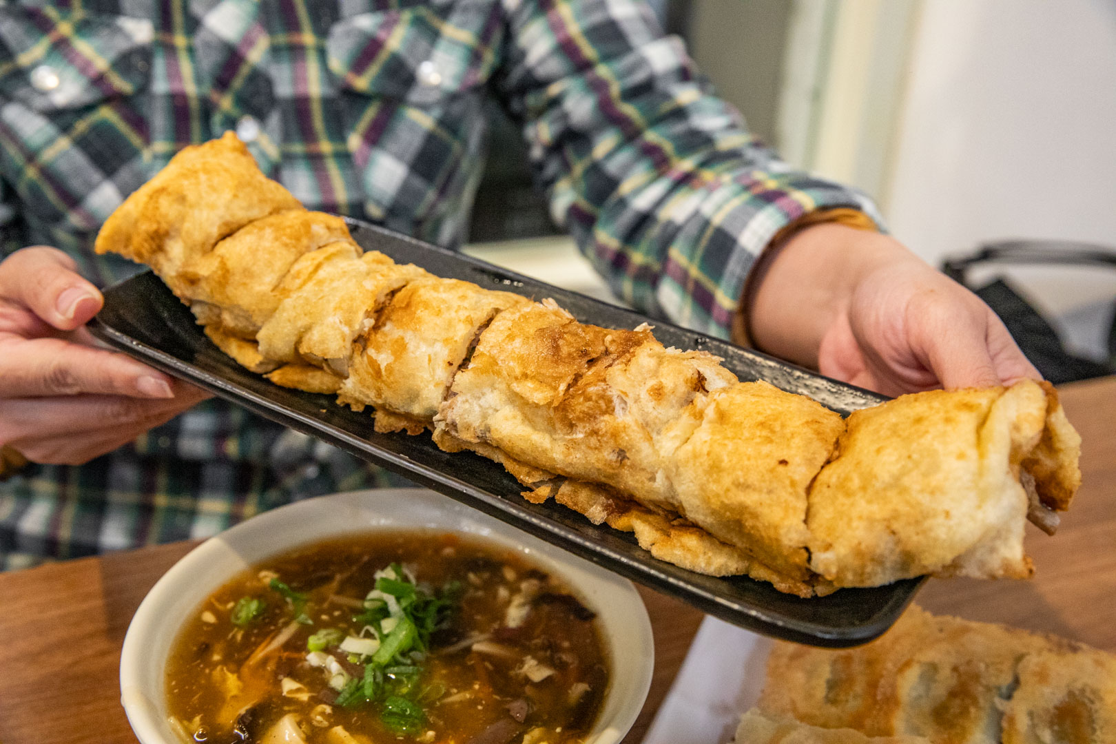 青埔美食,來甲餃子