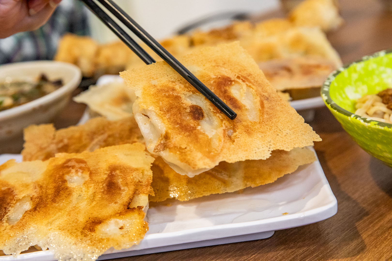 青埔美食,來甲餃子
