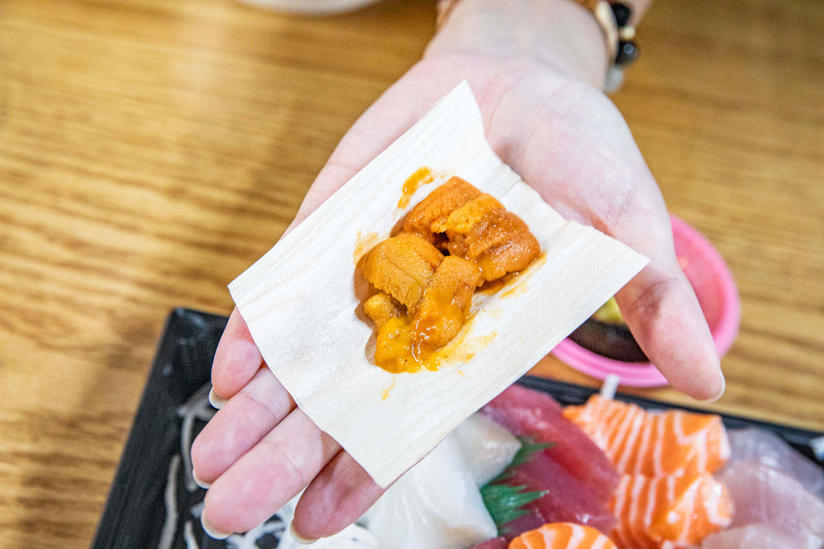 桃園生魚片,竹谷生魚片