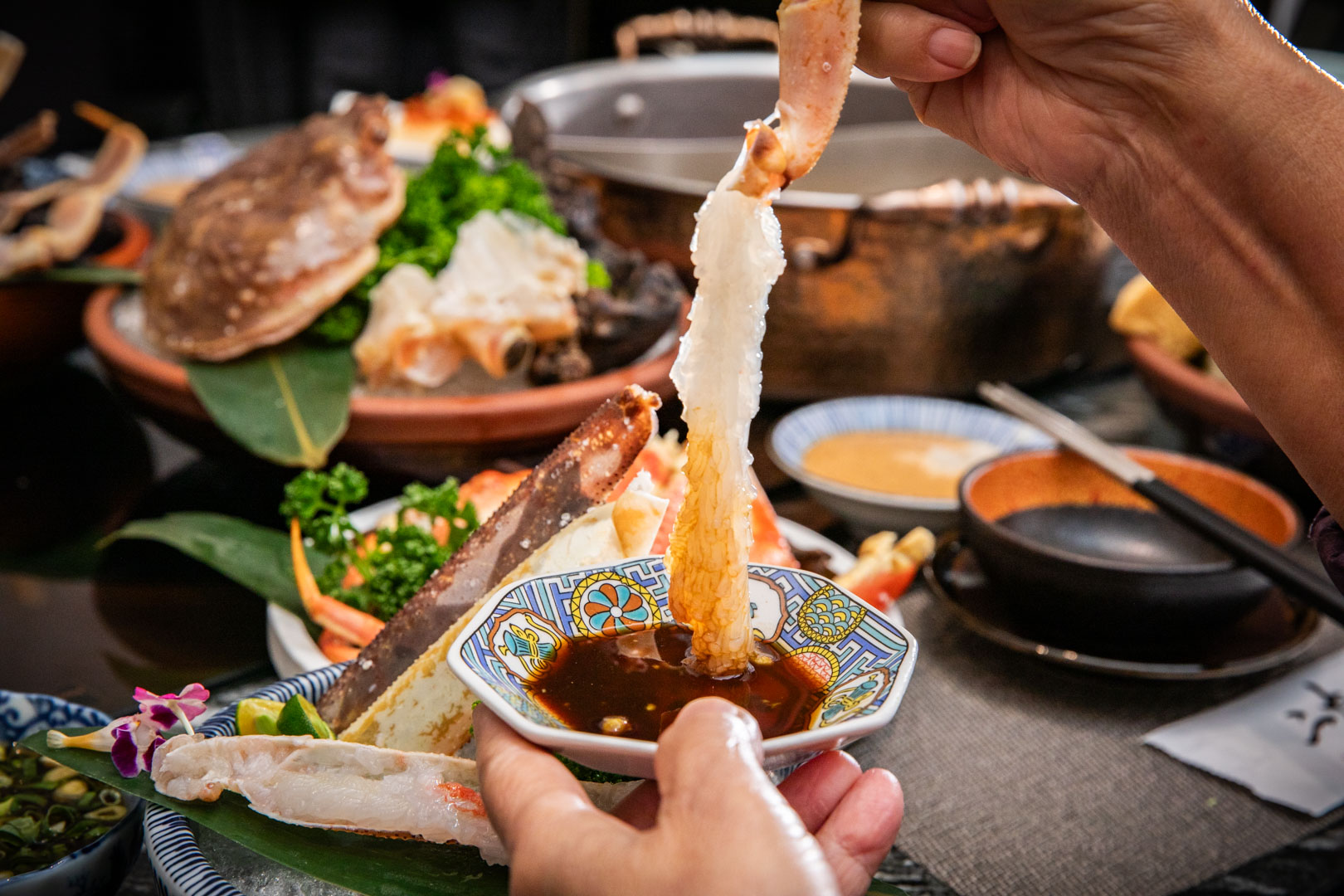 台北松葉蟹火鍋,二本松涮涮屋