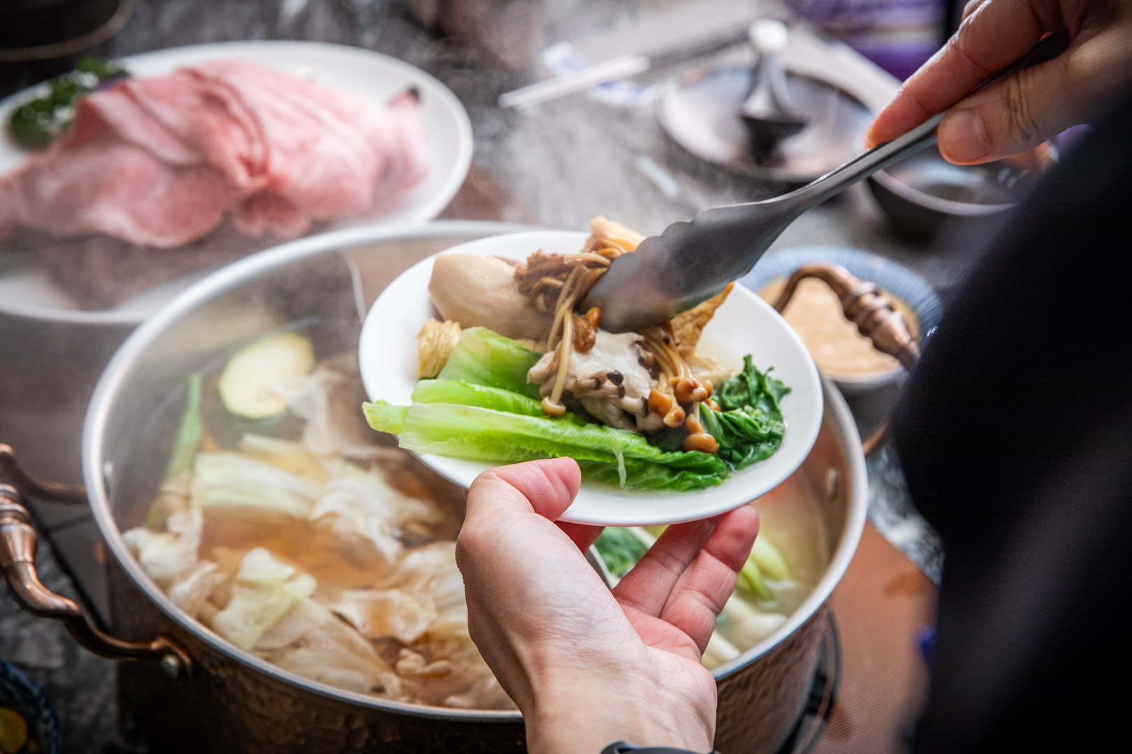 台北松葉蟹火鍋,二本松涮涮屋