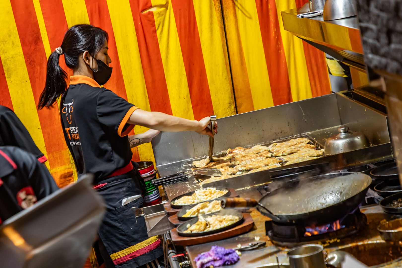 中壢夜市美食,大夜市牛排