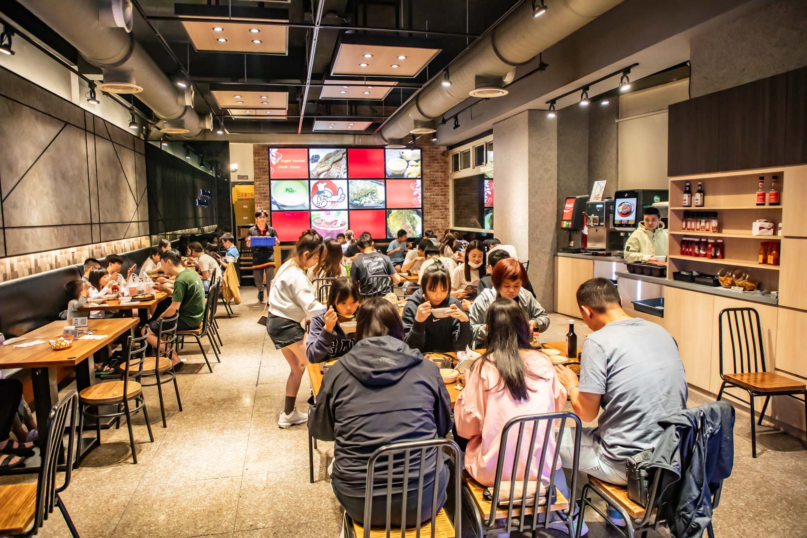 中壢夜市美食,大夜市牛排