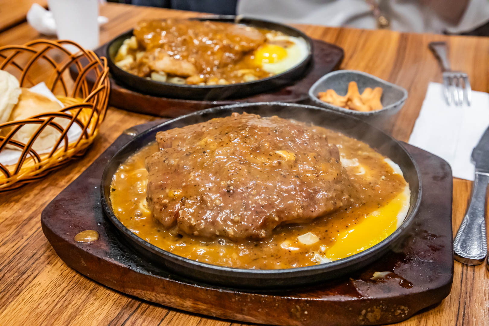中壢夜市美食,大夜市牛排