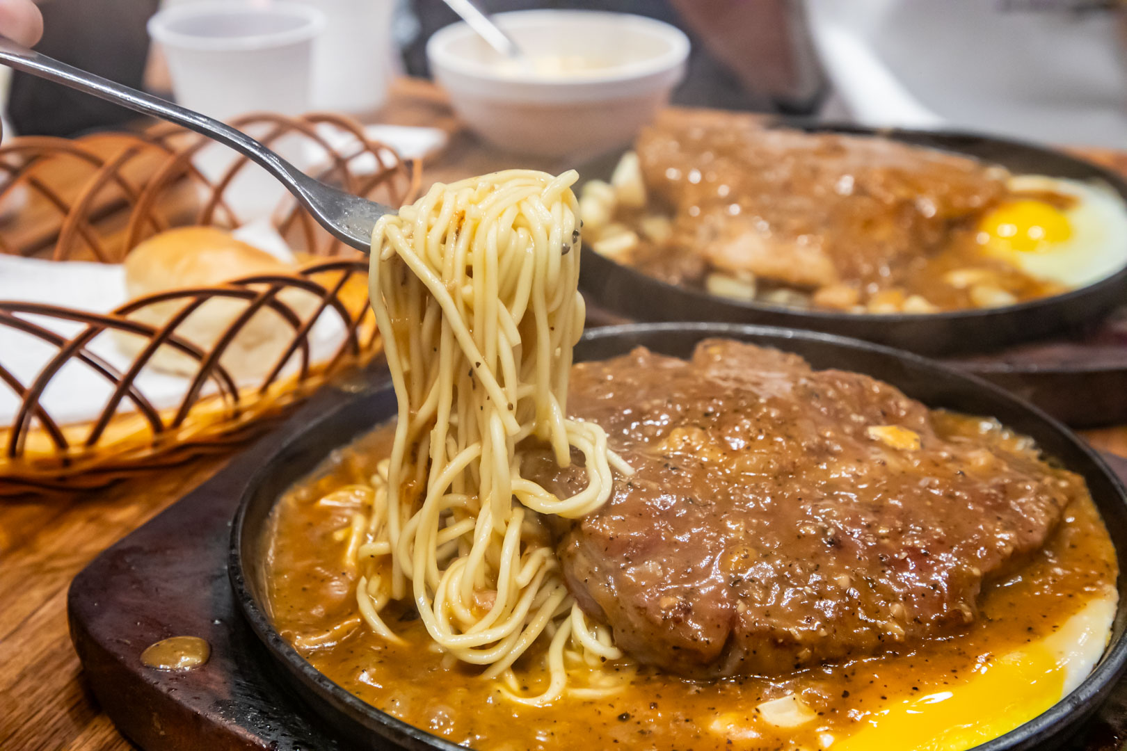 中壢夜市美食,大夜市牛排