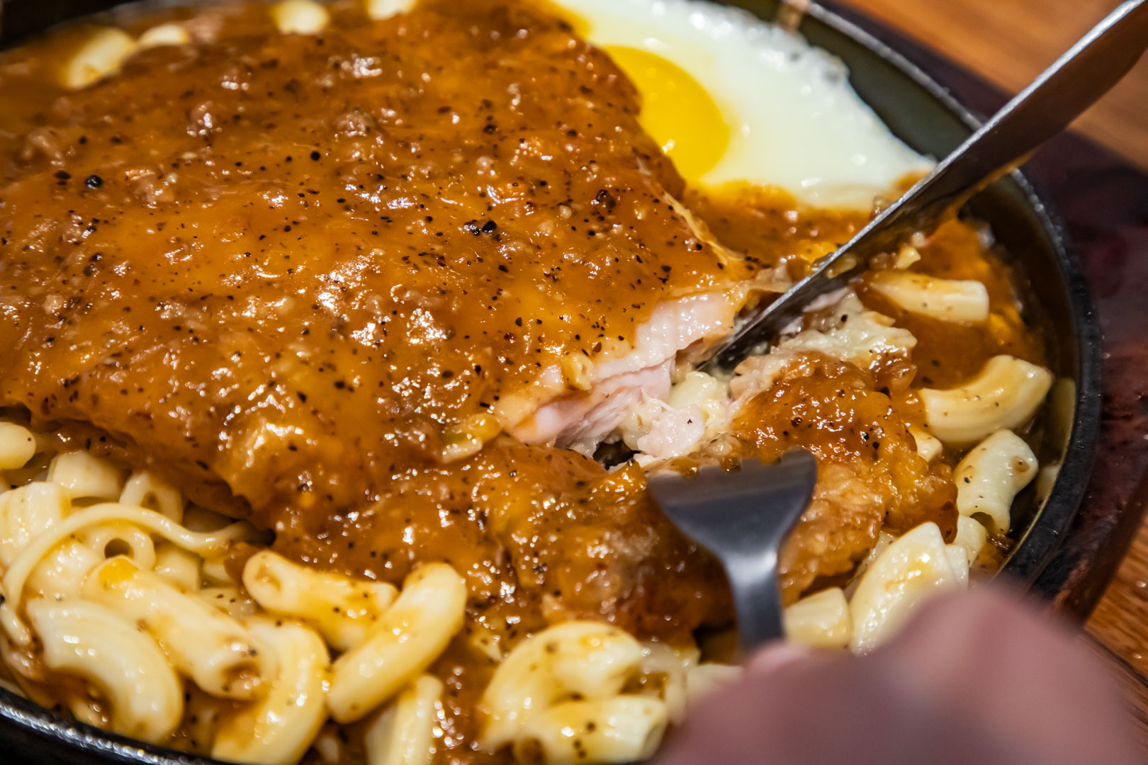 中壢夜市美食,大夜市牛排