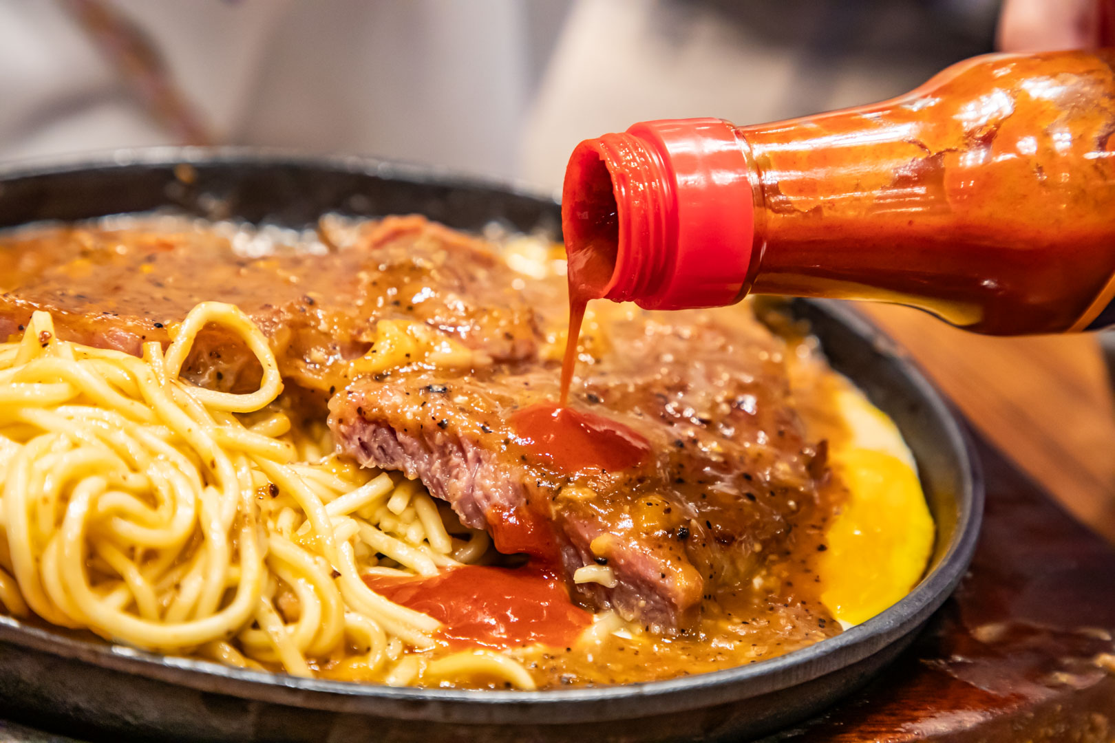 中壢夜市美食,大夜市牛排