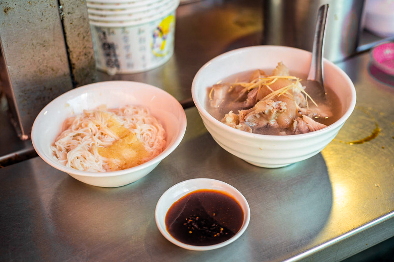台北豬腳,大稻埕美食,許仔豬腳麵線