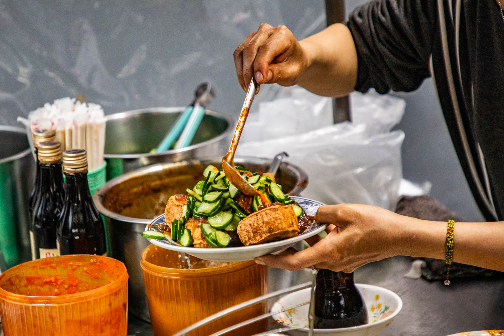 舊電信局臭豆腐,員林美食
