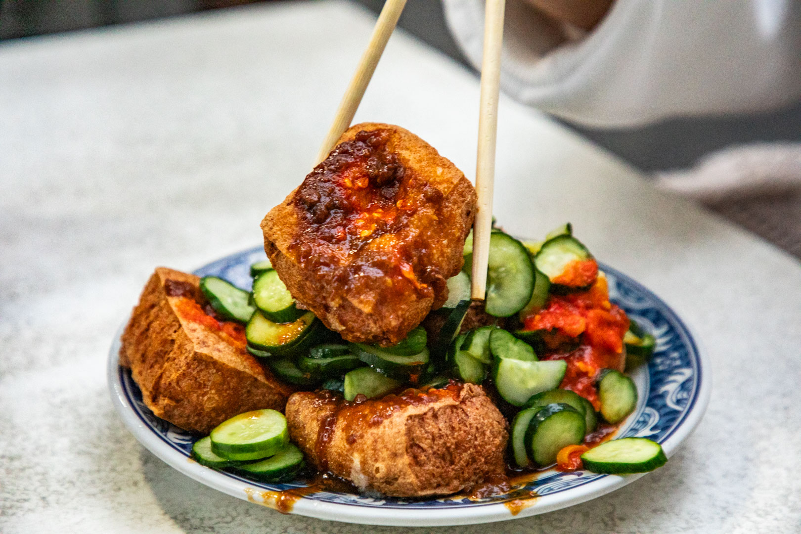 舊電信局臭豆腐,員林美食
