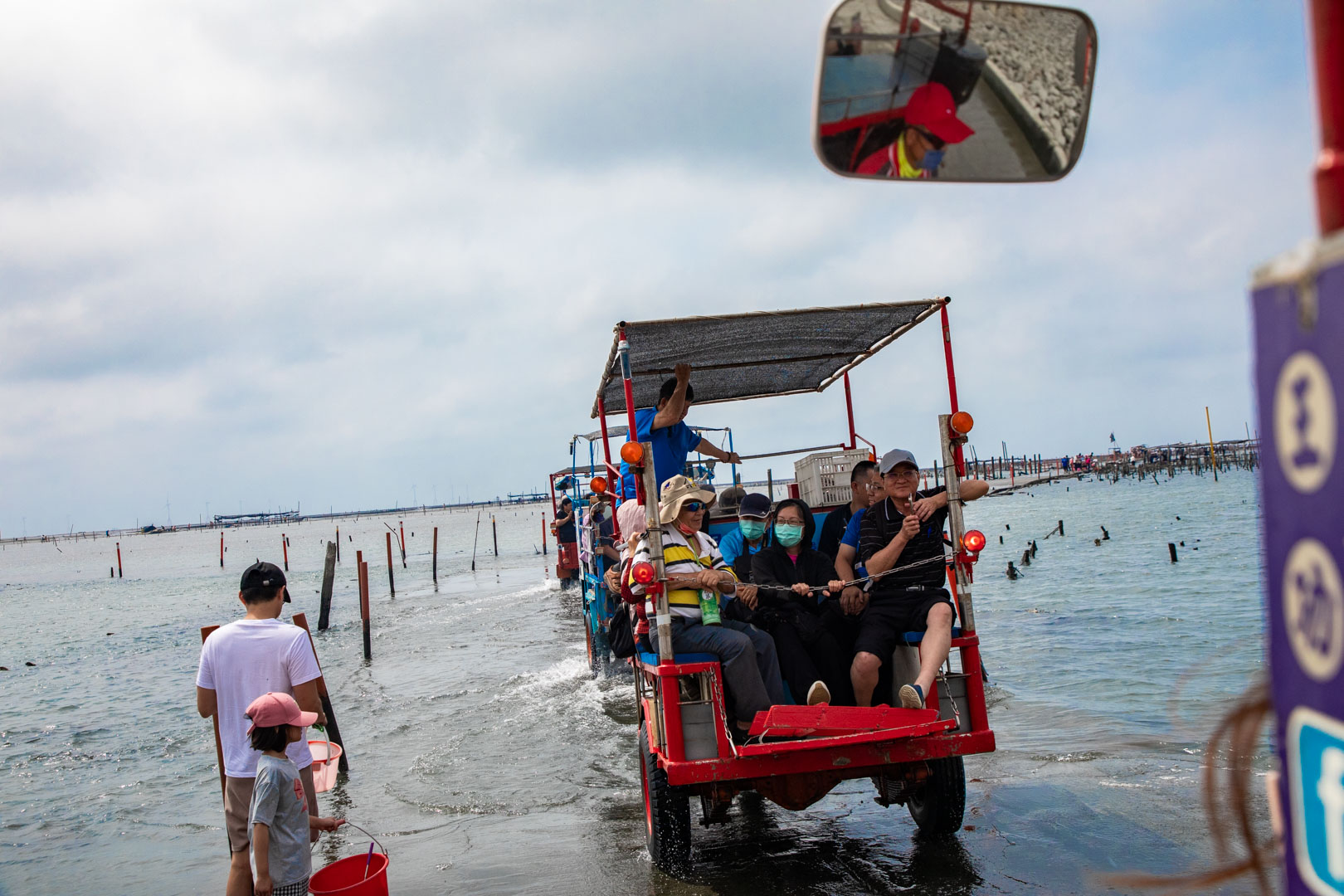 王功永昌叔生態旅遊觀光三輪車,王功烤蚵