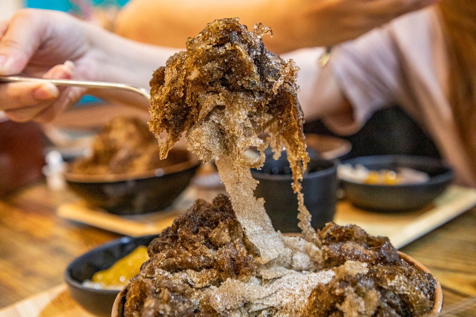 大溪美食,柒美堂仙草纏綿冰