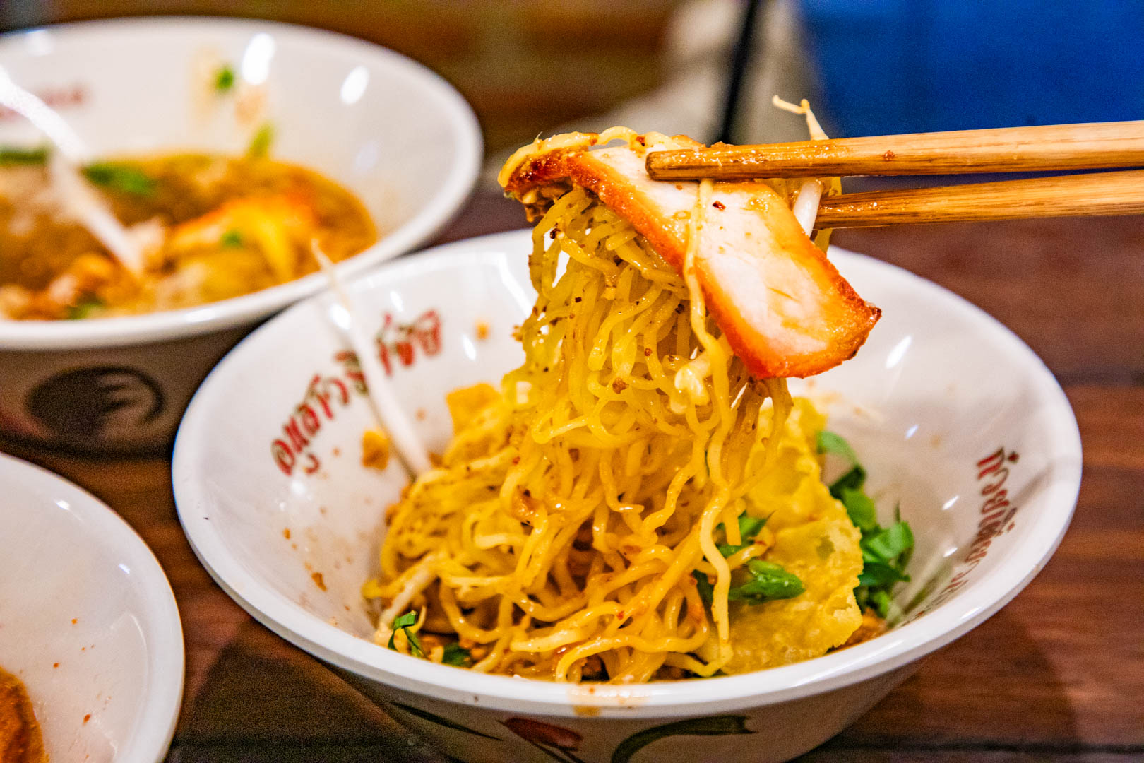 曼谷美食,曼谷小吃,曼谷船麵,Rua Thong Noodle