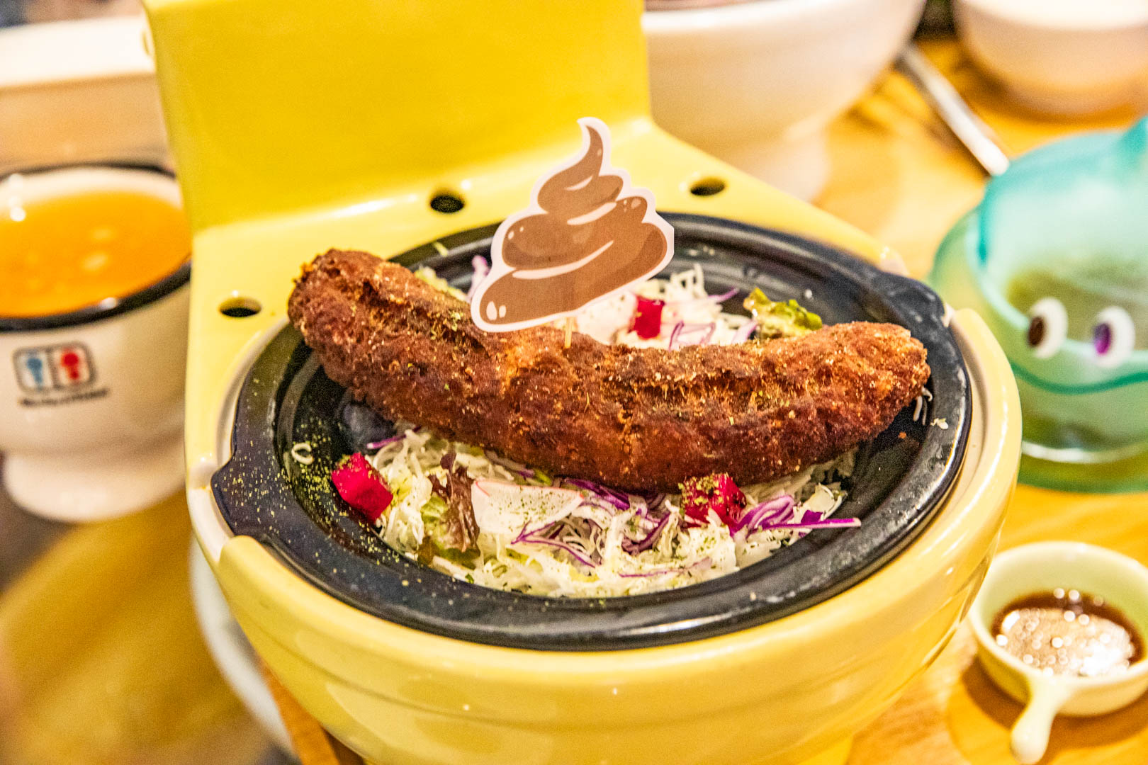 士林美食,歡樂便所主題餐廳