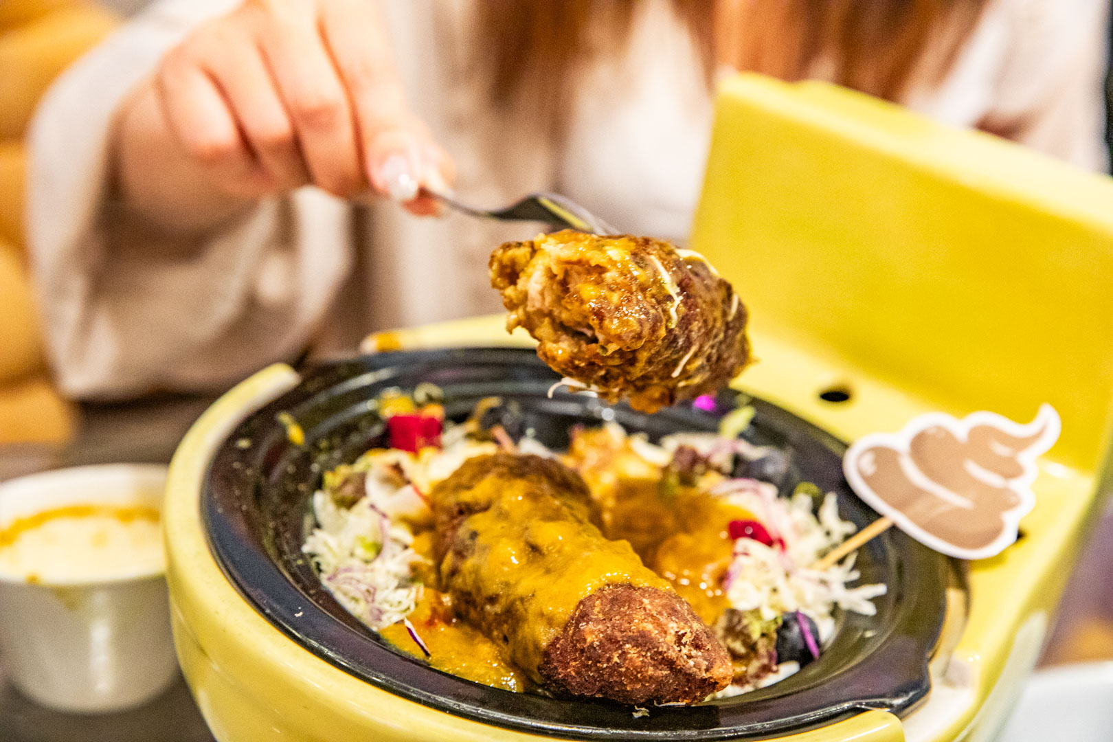 士林美食,歡樂便所主題餐廳