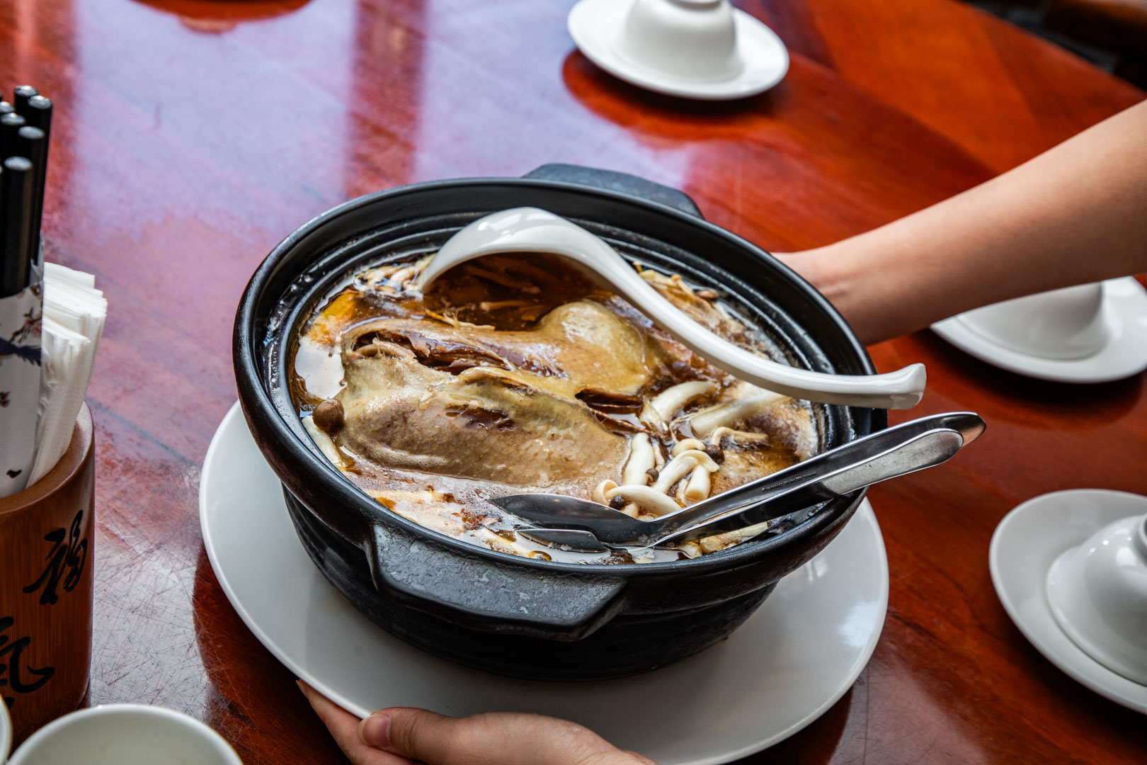 桃園美食,桃園客家菜,八方園百年三合院景觀客家餐廳