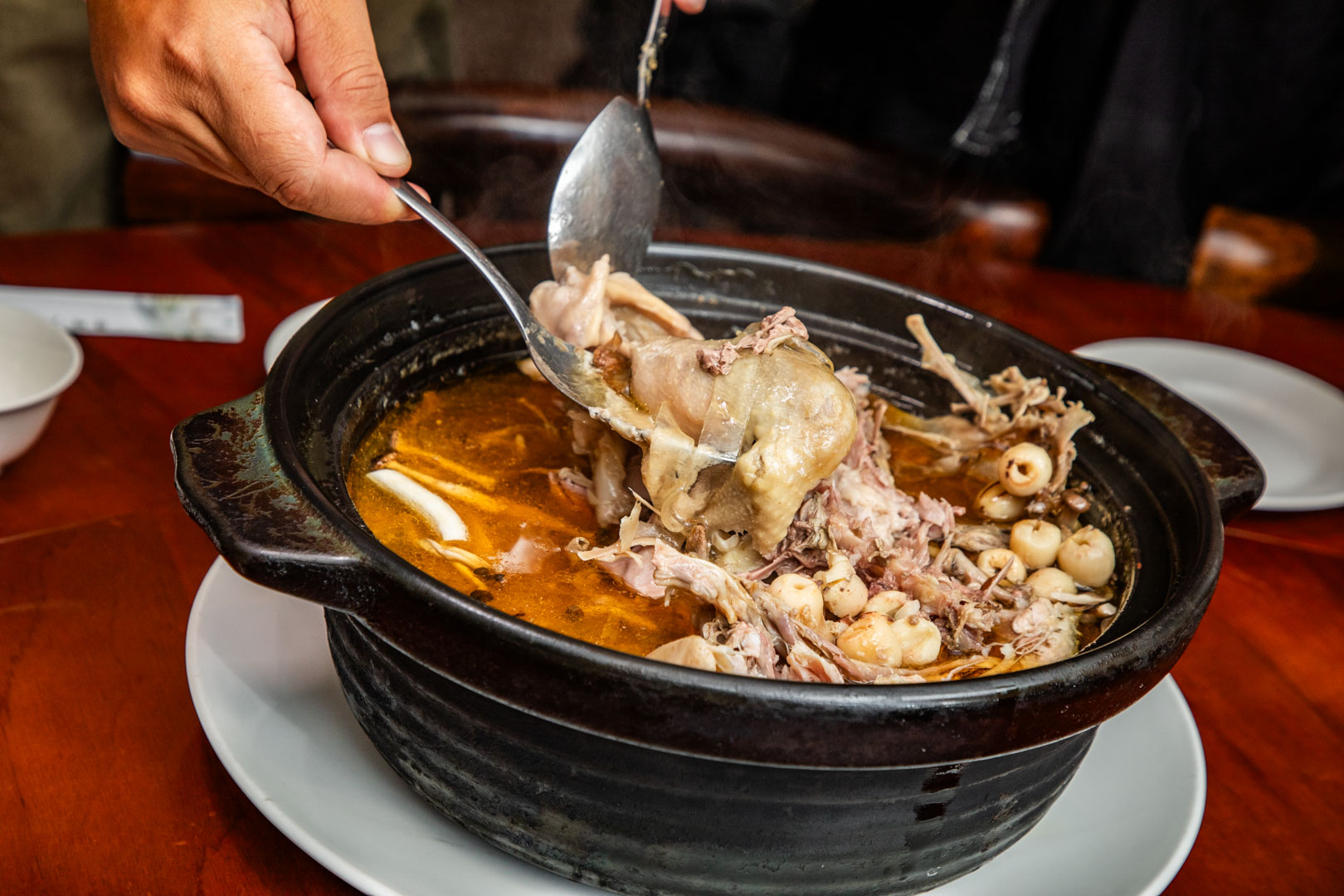 桃園美食,桃園客家菜,八方園百年三合院景觀客家餐廳