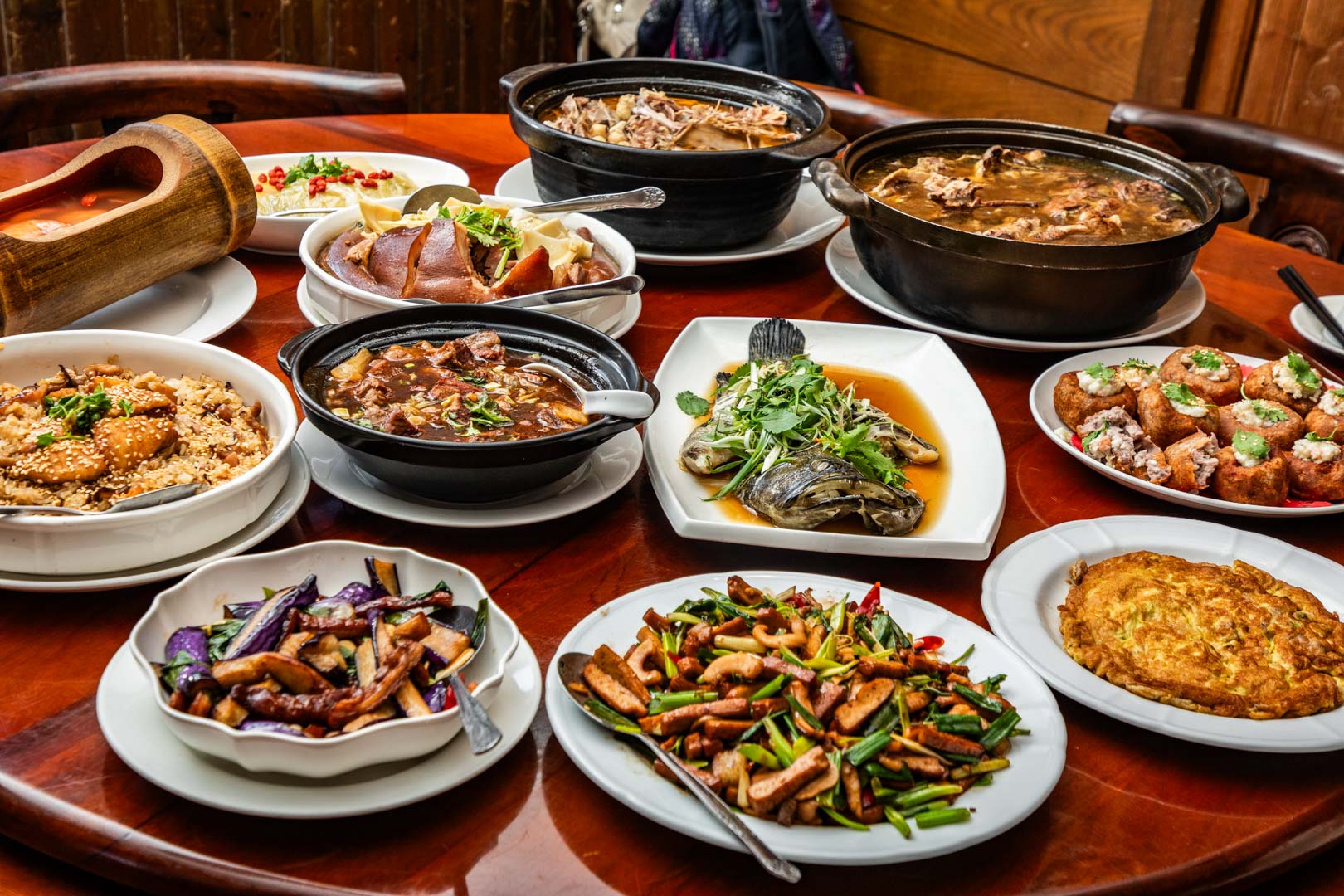 桃園美食,桃園客家菜,八方園百年三合院景觀客家餐廳