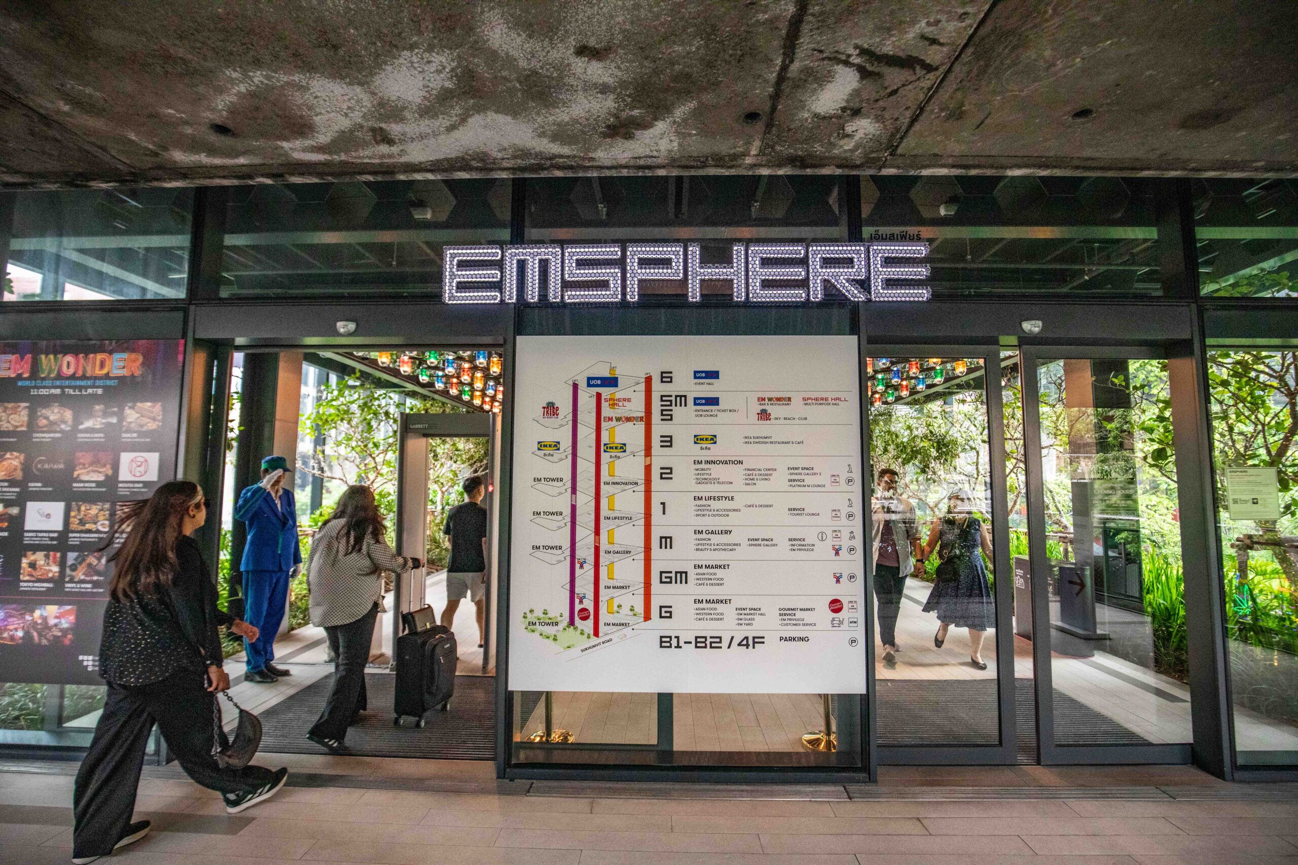 曼谷百貨公司,EMPORIUM、EMQUARTIER、EMSPHERE